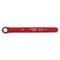 Insulated VDE ring spanner set, 12 pieces